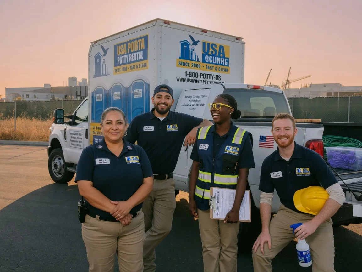 Porta Potty Rental company in Farmersville, IL